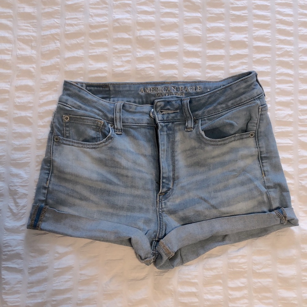 American Eagle Hi-Rise Jean Shorts
